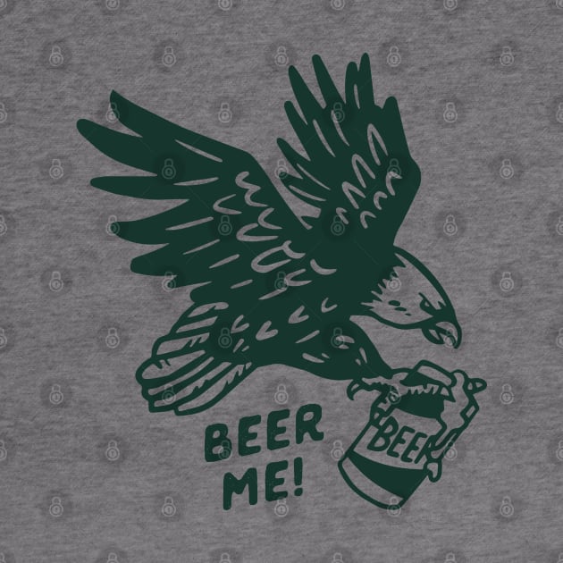 Beer Me Bald Eagle: Funny Beer Lover Gift by The Whiskey Ginger